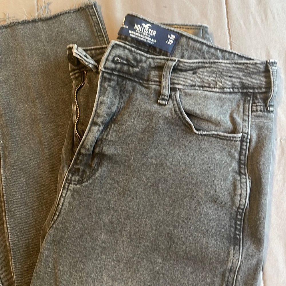 Black wash jeans.